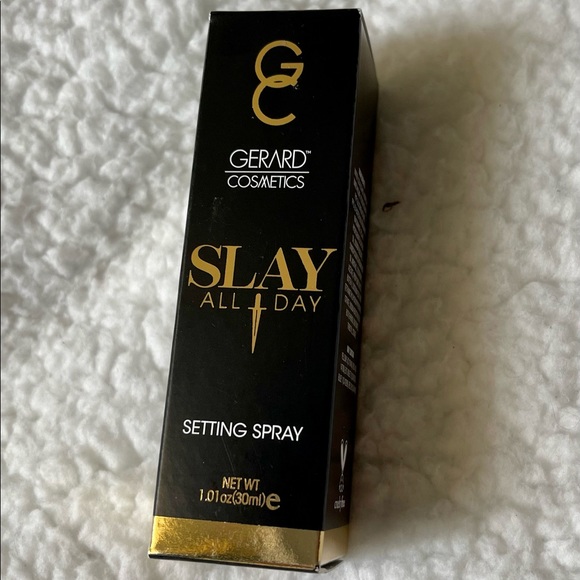 New Gerard Cosmetics Slay All Day Setting Spray - Cucumber 1oz Travel Bottle - Picture 1 of 5